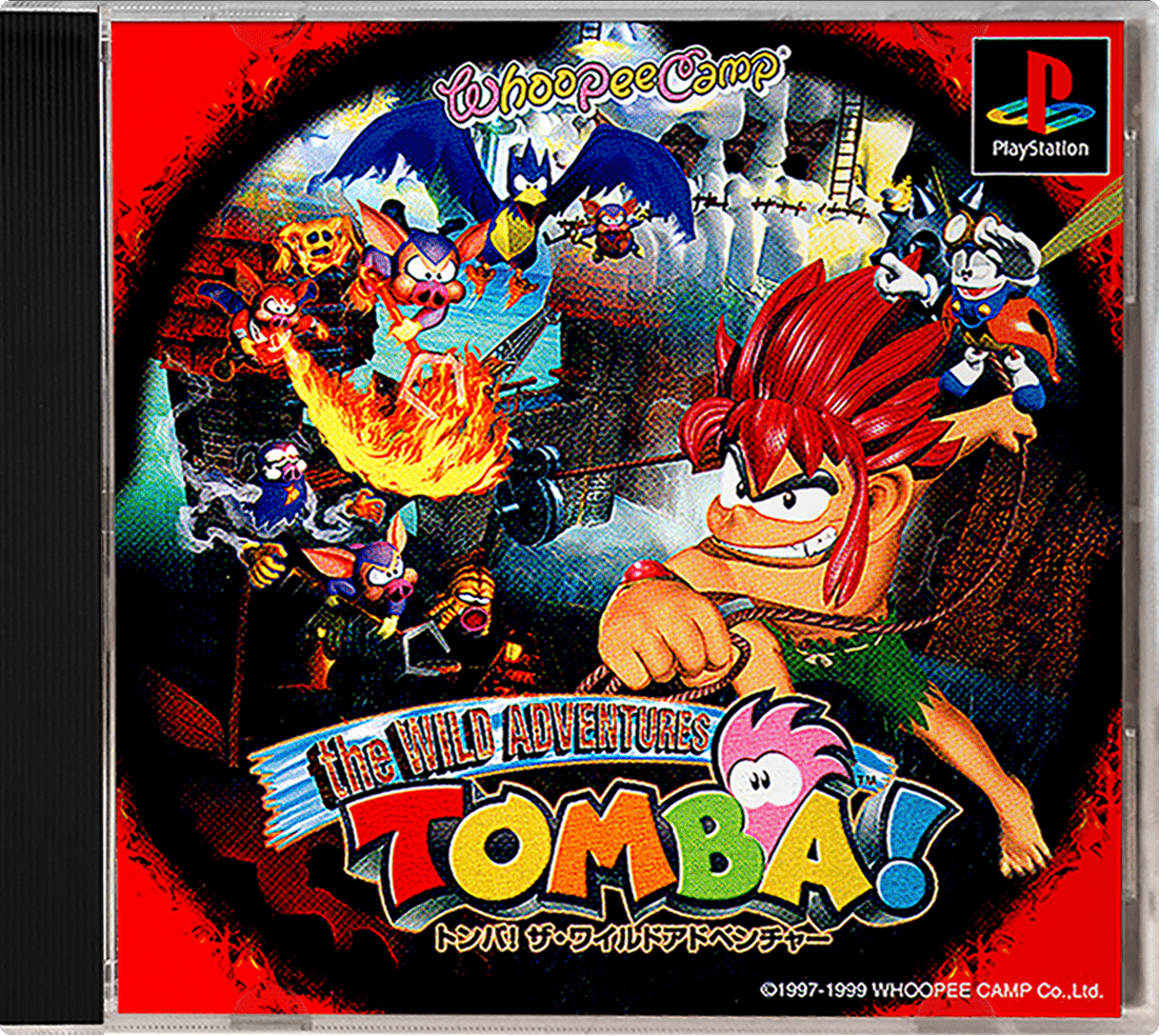 Tomba! The Wild Adventures box art for Playstation